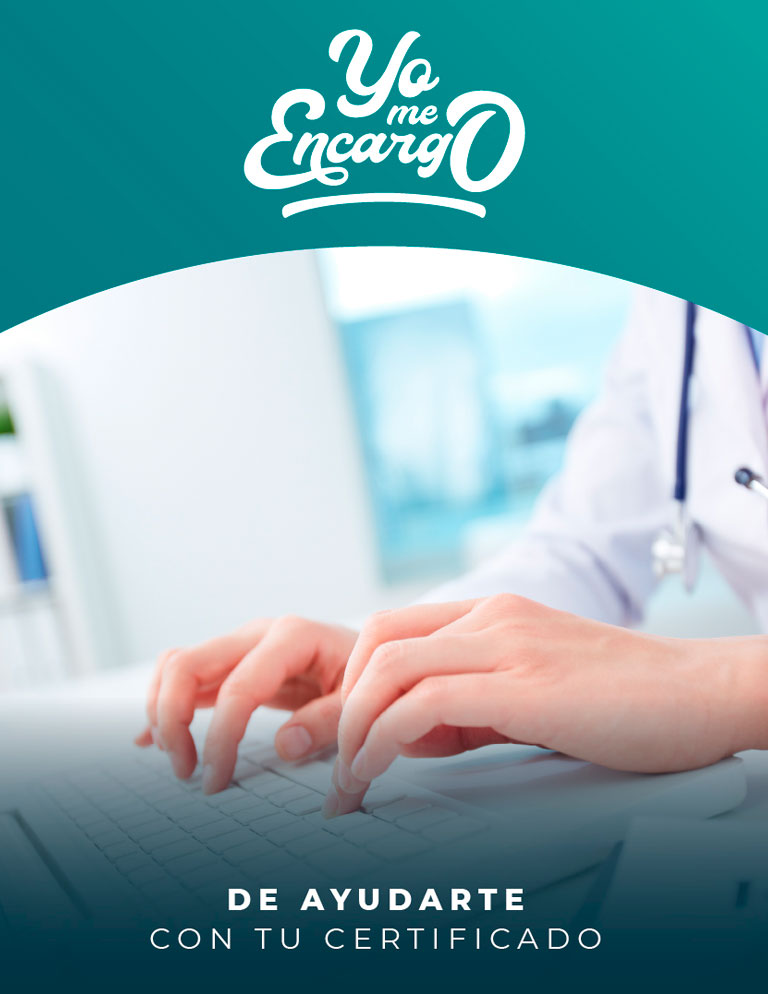 Te ayudamos con tu certificado